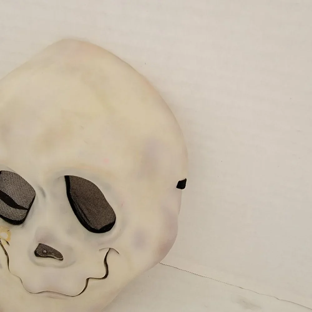 Easter Unlimited Inc mask Ghost Face Wavy Smile Mouth (signed capital letters)